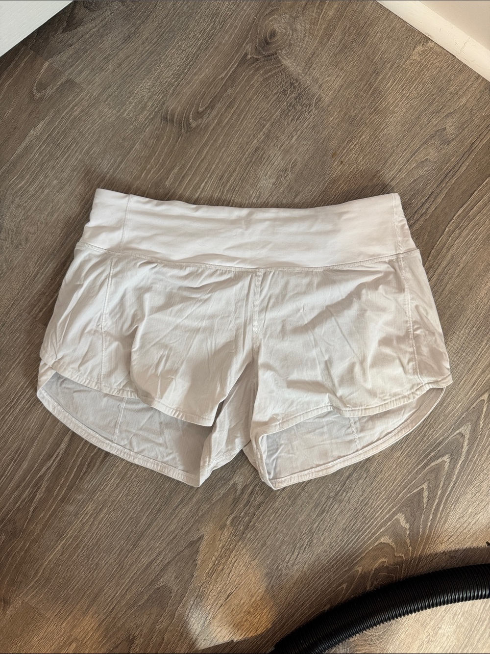 Women’s White lululemon Shorts - Lightweight Performance